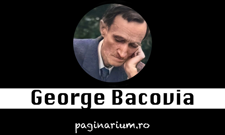 141 de ani de la nașterea celui mai important poet simbolist român: George Bacovia